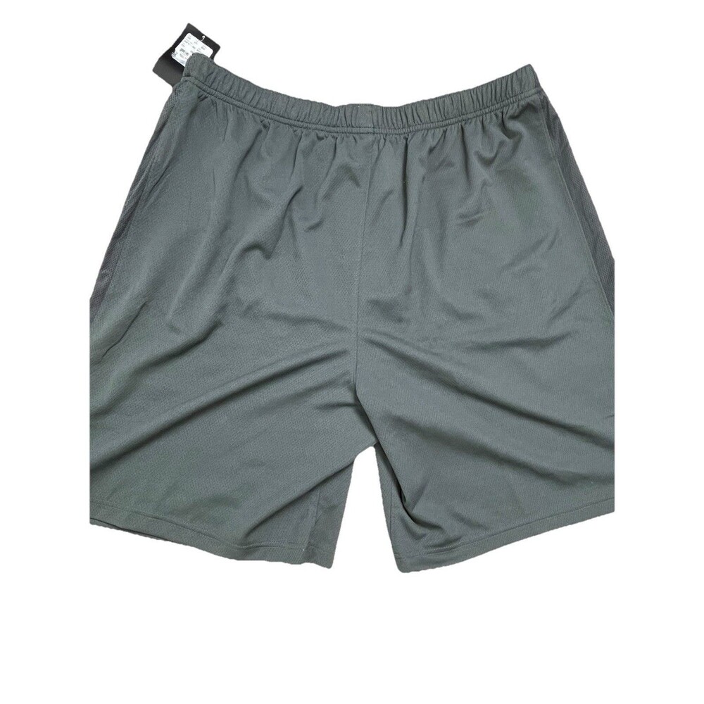 NWT Nike Men’s 2XL Dri-FIT Basketball Training Gym Athletic Shorts Gray Black - Picture 2 of 12